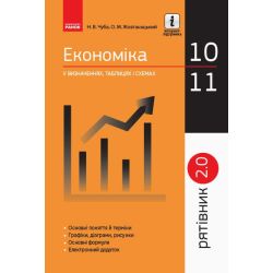 Рятівник 2.0. Економіка у визначеннях, таблицях і схемах. 10—11 класи