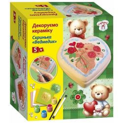 Скринька. Ведмедик. Набір для творчості