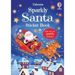 Sticker Books: Sparkly Santa