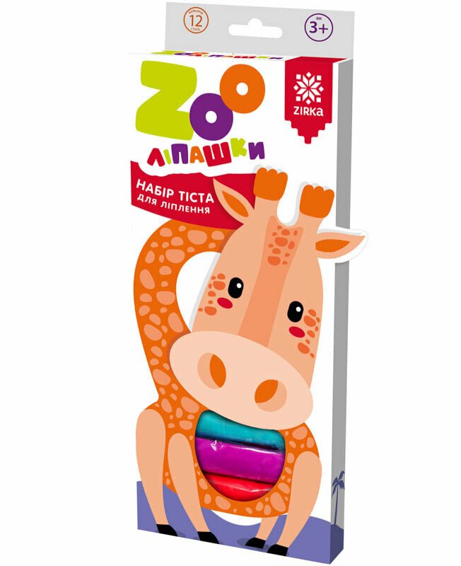Тісто для ліплення ZOOліпашки Жираф