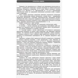 Українська література (рівень стандарту). 11 клас. Зошит для оцінювання результатів навчання