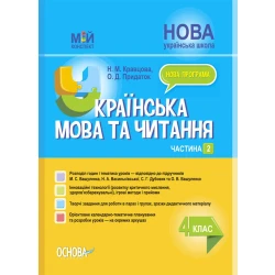 Українська мова та читання. 4 клас. Частина 2 (за підручником М. С. Вашуленка, Н. А. Васильківської, С. Г. Дубовик та О. В. Вашуленко). Мій конспект