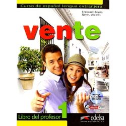 Vente 1 (A1+A2) Libro del profesor + CD audio GRATUITA