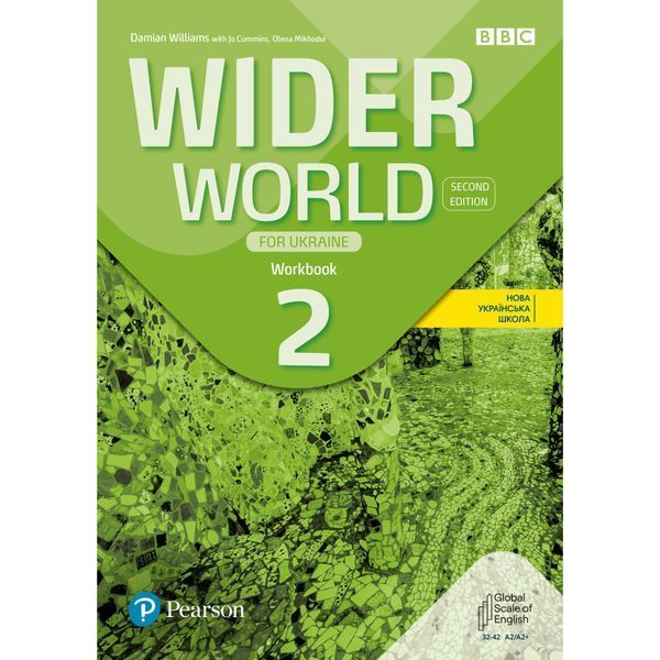 Wider World 2nd Ed for Ukraine 2 Workbook +App (Робочий зошит) / PEARSON