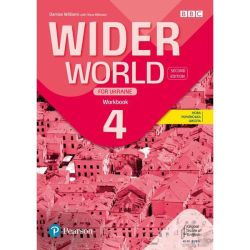 Wider World 2nd Ed for Ukraine 4 Workbook +App (Робочий зошит) / PEARSON