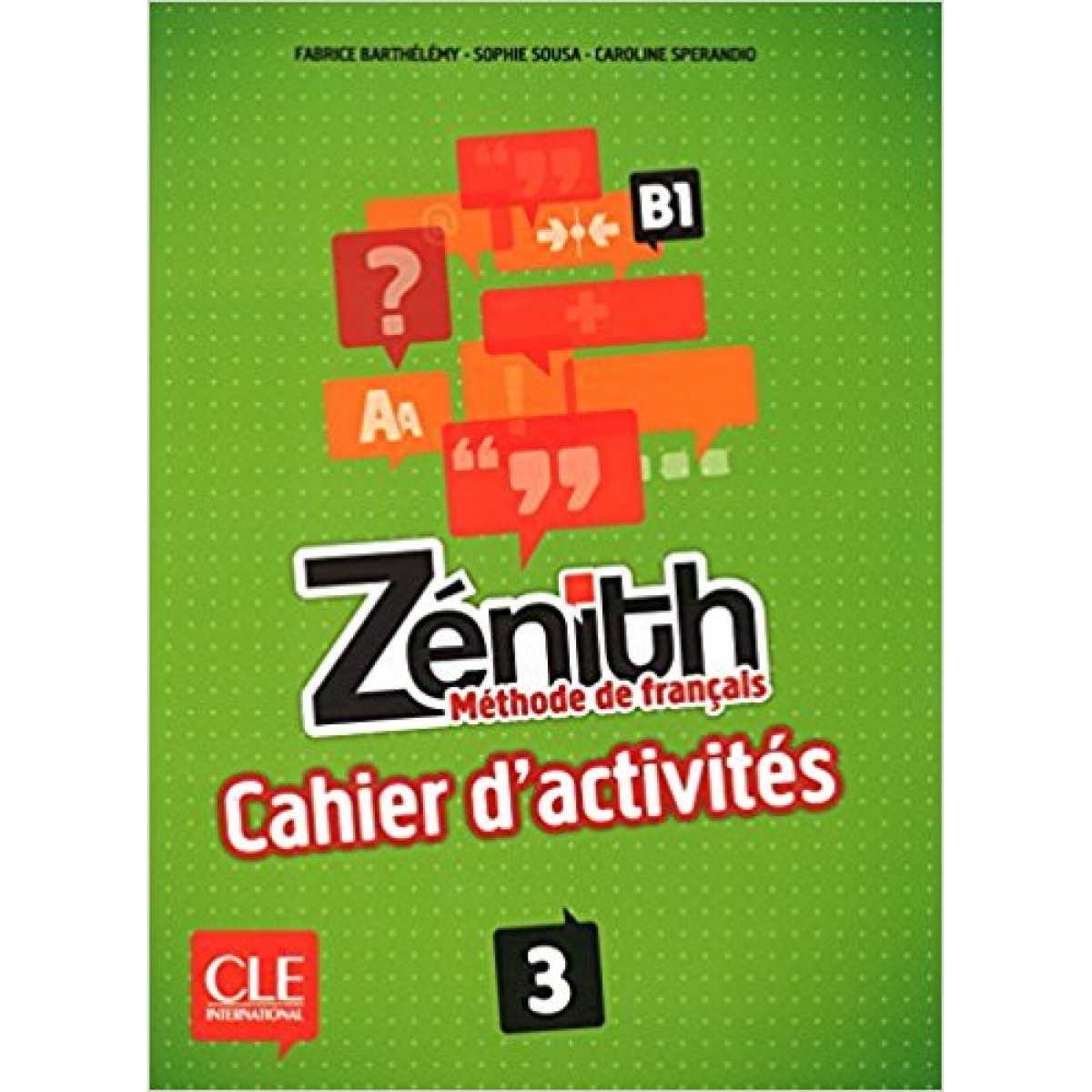 Zenith 3 Cahier D'Activites