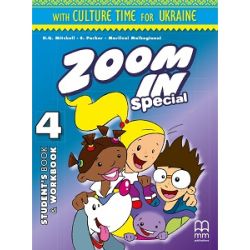 Zoom in 4 SB+WB with CD-ROM with Culture Time for Ukraine